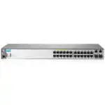 Коммутатор HPE 2530-24G-PoE J9773A (1000 Base-TX (1000 мбит/с), 4 SFP порта)
