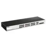 Коммутатор D-link DGS-1210-28/FL (1000 Base-TX (1000 мбит/с), 4 SFP порта)