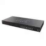Коммутатор Cisco SX350X-08-K9-EU (10 GBase-T (10000 мбит/с), 2 SFP порта)