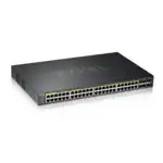 Коммутатор Zyxel NebulaFlex Pro GS2220-50HP GS2220-50HP-EU0101F (1000 Base-TX (1000 мбит/с), 6 SFP портов)
