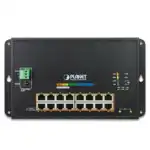 Коммутатор Planet WGS-4215-16P2S (1000 Base-TX (1000 мбит/с), 2 SFP порта)