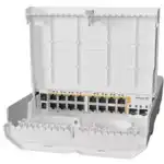 Коммутатор Mikrotik 318-16P-2S+OUT CRS318-16P-2S+OUT (1000 Base-TX (1000 мбит/с), 2 SFP порта)