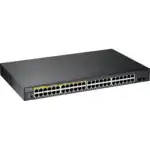 Коммутатор Zyxel GS190048HPV2-EU0101F (1000 Base-TX (1000 мбит/с), 2 SFP порта)