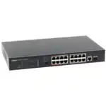 Коммутатор Dahua DH-PFS3117-16ET-135 (100 Base-TX (100 мбит/с), 1 SFP порт)