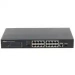 Коммутатор Dahua DH-PFS3117-16ET-135 (100 Base-TX (100 мбит/с), 1 SFP порт)