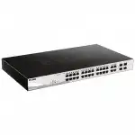 Коммутатор D-link DGS-1210-28MP/F2A (1000 Base-TX (1000 мбит/с), 4 SFP порта)