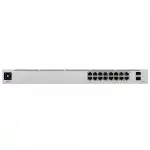 Коммутатор Ubiquiti USW-16-POE-EU (1000 Base-TX (1000 мбит/с), 2 SFP порта)