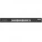 Коммутатор OSNOVO SW-62422(400W) (100 Base-TX (100 мбит/с), 2 SFP порта)