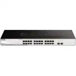Коммутатор D-link DGS-1210-26/CLI/F1B (1000 Base-TX (1000 мбит/с), 2 SFP порта)