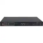 Коммутатор Dahua DH-PFS3220-16GT-190 (1000 Base-TX (1000 мбит/с), 2 SFP порта)