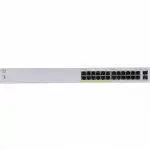 Коммутатор Cisco CBS110-24PP-EU (1000 Base-TX (1000 мбит/с), 2 SFP порта)