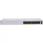 Коммутатор Cisco CBS110-24PP-EU (1000 Base-TX (1000 мбит/с), 2 SFP порта)