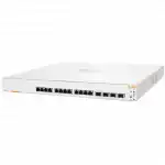 Коммутатор HPE Aruba Instant On 1960 12XGT 4SFP+ Switch JL805A (10 GBase-T (10000 мбит/с), 4 SFP порта)