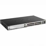 Коммутатор D-link DGS-3130-30S/B1A (10 GBase-T (10000 мбит/с), 24 SFP порта)