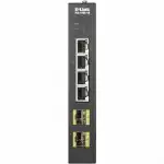Коммутатор D-link DIS-100G-6S/A (1000 Base-TX (1000 мбит/с), 2 SFP порта)
