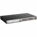 Коммутатор D-link DGS-3130-30TS/B1A (1000 Base-TX (1000 мбит/с), 4 SFP порта)