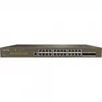 Коммутатор TENDA TEG3328F (1000 Base-TX (1000 мбит/с), 4 SFP порта)