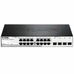 Коммутатор D-link DGS-1210-20/F2A (1000 Base-TX (1000 мбит/с), 4 SFP порта)