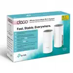 Маршрутизатор для дома TP-Link Deco E4 (2 устройства) Deco E4 (2-Pack)(RU)