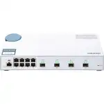 Коммутатор Qnap QSW-M408S (1000 Base-TX (1000 мбит/с), 4 SFP порта)