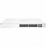 Коммутатор HPE Aruba Instant On 1930 24G Class4 PoE 4SFP/SFP+ 370W Switch JL684B (1000 Base-TX (1000 мбит/с), 4 SFP порта)