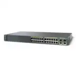Коммутатор Cisco Catalyst 2960 Plus 24TC-L WS-C2960R+24TC-L (100 Base-TX (100 мбит/с), 2 SFP порта)