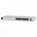 Коммутатор Ubiquiti USW-24-POE USW-24-POE-EU (1000 Base-TX (1000 мбит/с), 2 SFP порта)