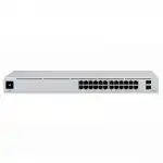 Коммутатор Ubiquiti USW-24-POE USW-24-POE-EU (1000 Base-TX (1000 мбит/с), 2 SFP порта)