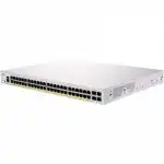Коммутатор Cisco CBS350 Managed 48-port GE, PoE, 4x1G SFP CBS350-48P-4G-EU (1000 Base-TX (1000 мбит/с), 4 SFP порта)