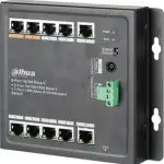 Коммутатор Dahua DH-PFS3111-8ET-96-F (1000 Base-T (1000 мбит/с), 1 SFP порт)