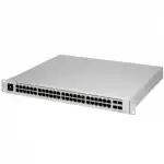 Коммутатор Ubiquiti UniFi Switch PRO 48 PoE USW-PRO-48 (1000 Base-TX (1000 мбит/с), 4 SFP порта)