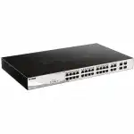 Коммутатор D-link DGS-1210-28MP/F3A (1000 Base-T (1000 мбит/с), 4 SFP порта)