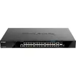 Коммутатор D-link DGS-1520-28MP/A1A (1000 Base-T (1000 мбит/с), 8 SFP портов)