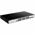 Коммутатор D-link DGS-1210-28MP/ME/B1A (1000 Base-TX (1000 мбит/с), 4 SFP порта)
