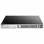 Коммутатор D-link DMS-3130-30PS DMS-3130-30PS/A1A (1000 Base-T (1000 мбит/с), 4 SFP порта)