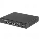 Коммутатор Ubiquiti EdgeSwitch 8-150W ES-8-150W (1000 Base-TX (1000 мбит/с), 2 SFP порта)