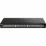 Коммутатор D-link DGS-1520-52/A1A (1000 Base-T (1000 мбит/с), 2 SFP порта)