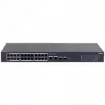 Коммутатор Dahua CS4228 DH-CS4228-24GT-375 (1000 Base-T (1000 мбит/с), 2 SFP порта)