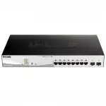 Коммутатор D-link DGS-1210-10MP/FL2A (1000 Base-T (1000 мбит/с), 2 SFP порта)