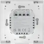 Aqara Выключатель настенный двухклавишный Smart Wall Switch H1 Zigbee 3.0 White AK074EUW01/WS-EUK04