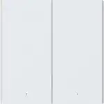 Aqara Выключатель настенный двухклавишный Smart Wall Switch H1 Zigbee 3.0 White AK074EUW01/WS-EUK04