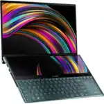 Ноутбук Asus ZenBook Pro Duo UX581GV-H2001T 90NB0NG1-M00200 (15.6 ", 4K Ultra HD 3840x2160 (16:9), Core i9, 32 Гб, SSD, 1 ТБ, nVidia GeForce RTX 2060)