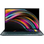 Ноутбук Asus ZenBook Pro Duo UX581GV-H2001T 90NB0NG1-M00200 (15.6 ", 4K Ultra HD 3840x2160 (16:9), Core i9, 32 Гб, SSD, 1 ТБ, nVidia GeForce RTX 2060)