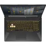 Ноутбук Asus TUF Gaming FX706HE-HX018 90NR0713-M00890 (17.3 ", FHD 1920x1080 (16:9), Intel, Core i7, 16 Гб, SSD, 512 ГБ, nVidia GeForce RTX 3050 Ti)