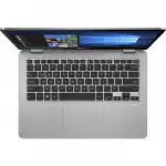 Ноутбук Asus VivoBook Flip TP401MA 90NB0IV1-M10130 (14 ", FHD 1920x1080 (16:9), Intel, Celeron, 4 Гб, eMMC, 128 ГБ, Intel UHD Graphics)