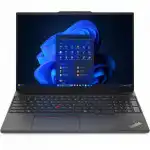 Ноутбук Lenovo ThinkPad E16 Gen 2 Black 21MA002XRT (16 ", WUXGA 1920x1200 (16:10), Intel, Core Ultra 7, 16 Гб, SSD, 1 ТБ, Intel Arc Graphics)