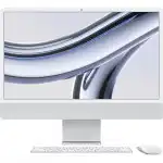Моноблок Apple iMac 24 (M3, 2023, Four ports) MQRQ3ZP/A (24 ", Apple, Apple M3 Series, Apple M3 8-Core, 2.75, 8 Гб, SSD, 256 Гб)