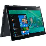 Ноутбук Acer Spin 3 SP314-51-34XH NX.GUWER.001 (14 ", FHD 1920x1080 (16:9), Core i3, 4 Гб, HDD, Intel HD Graphics)