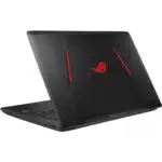 Ноутбук Asus ROG Strix GL753VD-GC525 90NB0DM2-M09250 (17.3 ", FHD 1920x1080 (16:9), Core i7, 12 Гб, HDD и SSD, 256 ГБ, nVidia GeForce GTX 1050)