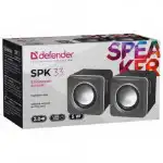 Компьютерные колонки Defender SPK 33 серый 65632